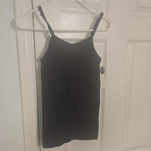 Shapermint Black Fitted Camisole Top